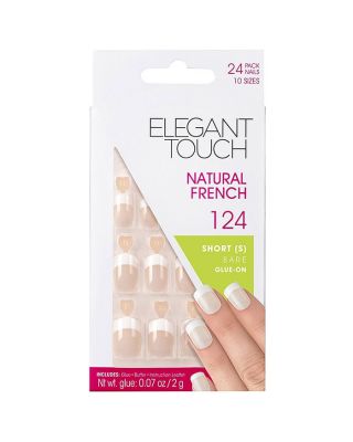 NATURAL FRENCH MANICURE SHORT BARE N 124