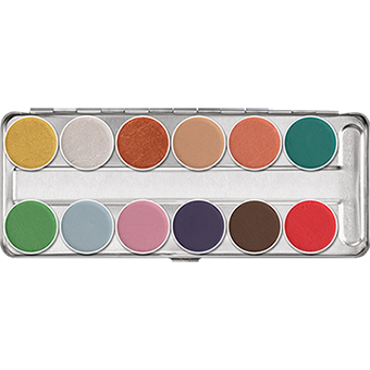 Aquacolor Interferenz Tavolozza 12 Colori