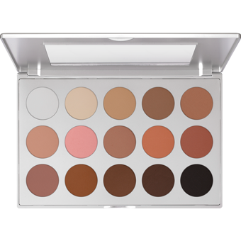 Tavolozza Ombretti con specchio 15 Colori